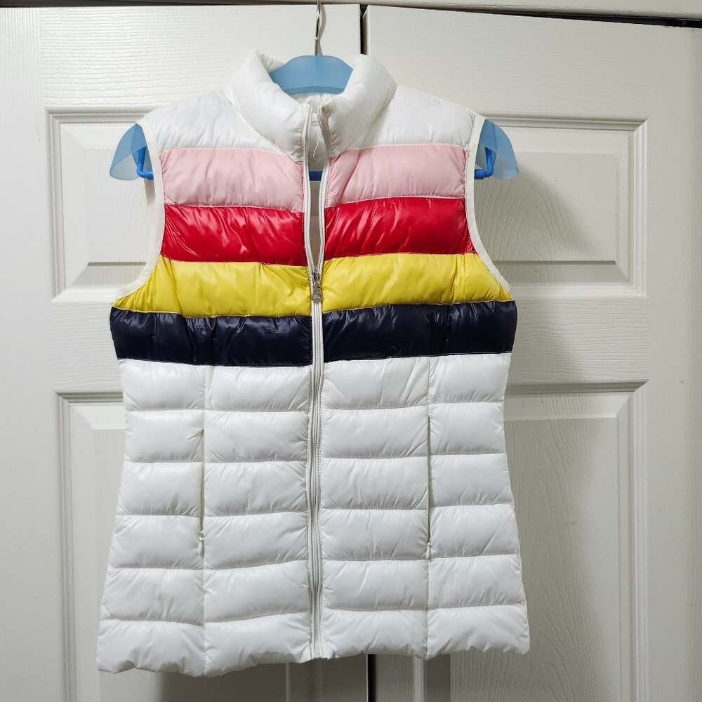 Aqua puffer vest